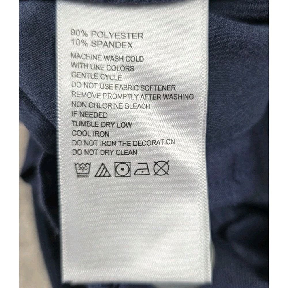 Tommy Bahama Boracay Performance Golf Shorts Mens‎ 42 Navy Blue Stretch Preppy - Picture 8 of 8